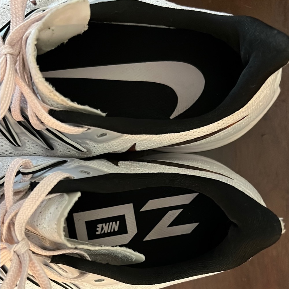 Nike Air Zoom Pegasus Women's Running Shoes - White, Black & Tortoise Swoosh. - Picture 3 of 6